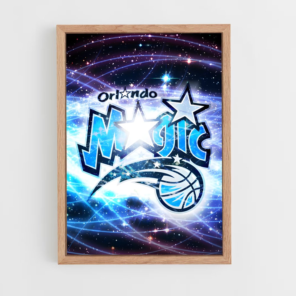 Poster Magic in Orlando – affiche Basketball (vue 4)